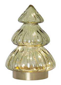 STAR Trading Figurka dekoracyjna LED &quot;Abete&quot; w kolorze zielonym - wys. 18 cm ze sklepu Limango Polska w kategorii Dekoracje - zdjęcie 173924794