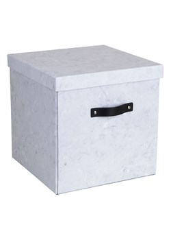 BigsoBox Pojemnik &quot;Logan&quot; w kolorze szarym - 31,5 x 31 x 31,5 cm ze sklepu Limango Polska w kategorii Przechowywanie - zdjęcie 173926520