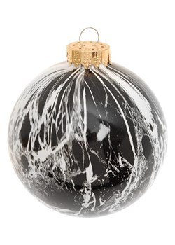 Krebs Glas Lauscha Bombka w kolorze czarnym - Ø 10 cm ze sklepu Limango Polska w kategorii Dekoracje bożonarodzeniowe - zdjęcie 173926810