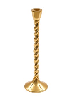 SiL Interiors Świecznik w kolorze złotym - wys. 30 cm ze sklepu Limango Polska w kategorii Świeczniki - zdjęcie 173926903