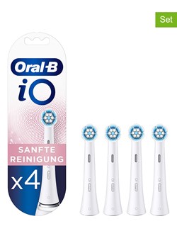 Oral-B Wymienne końcówki (4 szt.) &quot;Oral-B iO - Sensitive&quot; w kolorze białym ze sklepu Limango Polska w kategorii Szczoteczki do zębów - zdjęcie 173927473