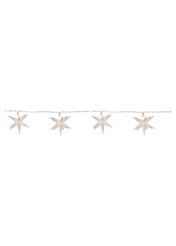 STAR Trading Łańcuch świetlny LED &quot;December&quot; w kolorze białym - dł. 210 cm ze sklepu Limango Polska w kategorii Oświetlenie led - zdjęcie 173927541