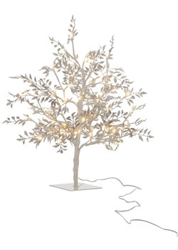 J Line Dekoracja LED w kolorze srebrnym - 25 x 56 x 25 cm ze sklepu Limango Polska w kategorii Dekoracje - zdjęcie 173927884