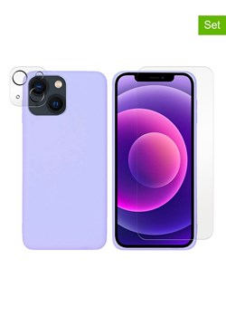 SWEET ACCESS 3-częściowy zestaw w kolorze fioletowym do iPhone 14 PRO MAX ze sklepu Limango Polska w kategorii Etui - zdjęcie 173929493