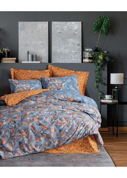 Colourful Cotton Komplet pościeli renforcé w kolorze błękitno-pomarańczowym ze sklepu Limango Polska w kategorii Pościele - zdjęcie 173931023
