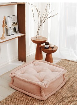 Scandinavia Concept Poduszka "Biskuvi" w kolorze jasnoróżowym do siedzenia - 55 x 16 x 55 cm ze sklepu Limango Polska w kategorii Pufy i siedziska - zdjęcie 173932114