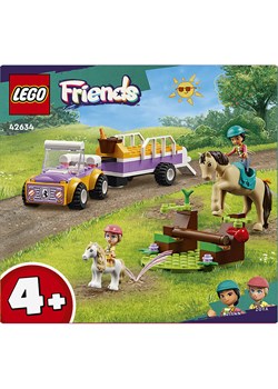 LEGO LEGO® Friends 42634 Horse and Pony Trailer - 4+ ze sklepu Limango Polska w kategorii Zabawki - zdjęcie 173933391