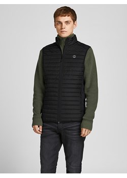 Jack &amp; Jones Kamizelka pikowana w kolorze czarnym ze sklepu Limango Polska w kategorii Kamizelki męskie - zdjęcie 173933620