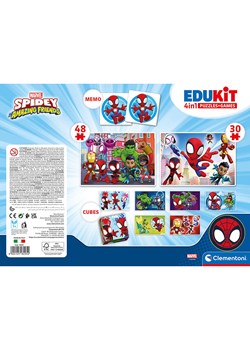 Clementoni Zestaw gier &quot;Spidey and his friends&quot; - 3+ ze sklepu Limango Polska w kategorii Puzzle - zdjęcie 173935432