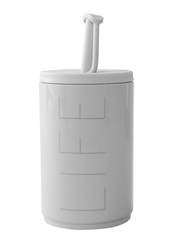 Design Letters Kubek termiczny &quot;Life&quot; w kolorze szarym - 330 ml ze sklepu Limango Polska w kategorii Kubki termiczne - zdjęcie 173937304