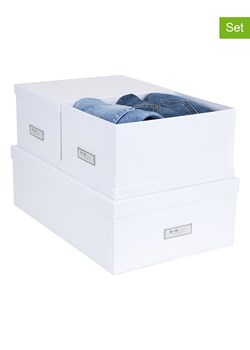 BigsoBox Pudełka (3 szt.) &quot;Inge&quot; w kolorze białym ze sklepu Limango Polska w kategorii Pojemniki kuchenne - zdjęcie 173937363