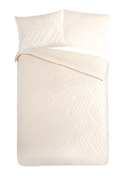 Pure Komplet pościeli &quot;Zigzag&quot; w kolorze kremowym z mikrofibry ze sklepu Limango Polska w kategorii Pościele - zdjęcie 173937711
