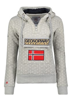 Geographical Norway Bluza &quot;Gymclass&quot; w kolorze szarym ze sklepu Limango Polska w kategorii Bluzy damskie - zdjęcie 173938154
