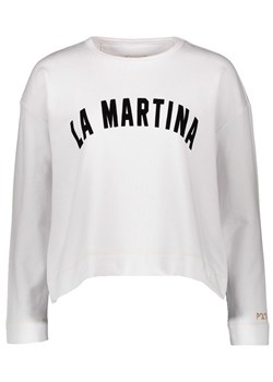 La Martina Bluza w kolorze białym ze sklepu Limango Polska w kategorii Bluzy damskie - zdjęcie 173939150