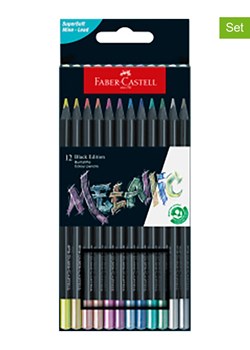 Faber-Castell Kredki (24 szt.) &quot;Black Edition Metallic&quot; ze sklepu Limango Polska w kategorii Akcesoria biurowe - zdjęcie 173941280
