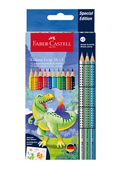Faber-Castell Kredki (13 szt.) &quot;Colour Grip Dino&quot; ze sklepu Limango Polska w kategorii Akcesoria biurowe - zdjęcie 173941282