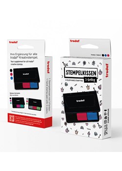 trodat Podkładka w kolorze czarno-czerwono-niebieskim do stempli ręcznych ze sklepu Limango Polska w kategorii Zabawki - zdjęcie 173941594