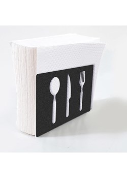 Vita Blend Serwetnik w kolorze czarnym - 12 x 8 x 4 cm ze sklepu Limango Polska w kategorii Akcesoria kuchenne - zdjęcie 173942184
