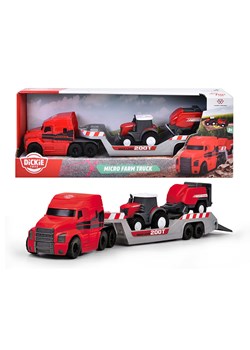 Dickie Pojazd &quot;Massey Ferguson Micro Farm Truck&quot; w kolorze czerwonym - 3+ ze sklepu Limango Polska w kategorii Zabawki - zdjęcie 173942924