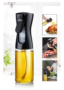 Violeta Home Dozownik oleju w kolorze czarnym - 210 ml ze sklepu Limango Polska w kategorii Naczynia - zdjęcie 173943404