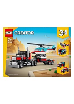 LEGO LEGO® Creator 31146 Low loader with helicopter - 7+ ze sklepu Limango Polska w kategorii Zabawki - zdjęcie 173946003