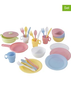 KidKraft 27-częściowy zestaw naczyń kuchennych - 18 m+ ze sklepu Limango Polska w kategorii Zabawki - zdjęcie 173946600