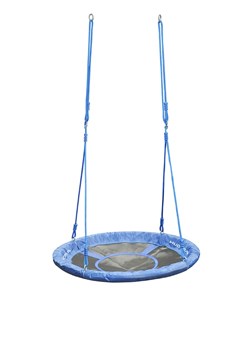 Hudora Huśtawka w kolorze niebiesko-czarnym - Ø 90 cm - 3+ ze sklepu Limango Polska w kategorii Zabawki - zdjęcie 173946813
