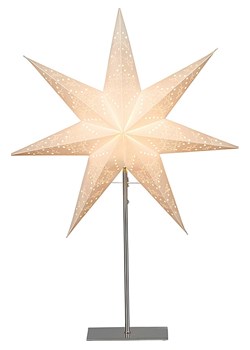 STAR Trading Lampa stojąca "Sensy" w kolorze kremowym - 54 x 78 cm - id: 3755824 - marki Star Trading - 173946851 STAR Trading Lampa stojąca "Sensy" w kolorze kremowym - 54 x 78 cm ze sklepu Limango Polska w kategorii Oświetlenie - zdjęcie 173946851