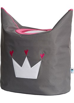STORE IT Torba w kolorze szaro-różowym na pranie - 60 x 55 cm ze sklepu Limango Polska w kategorii Kosze i pudełka na zabawki - zdjęcie 173947344