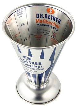 Dr. Oetker Miarka &quot;Nostalgia&quot; w kolorze srebrnym - 500 ml ze sklepu Limango Polska w kategorii Akcesoria kuchenne - zdjęcie 173947653