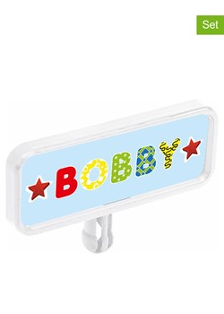 BIG Zestaw naklejek "Tablica rejestracyjna" w kolorze czerwonym - 12 m+ ze sklepu Limango Polska w kategorii Zabawki - zdjęcie 173947703