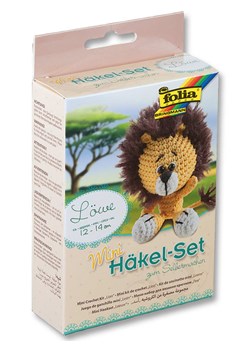 folia PAPER Mini zestaw &quot;Lion&quot; do szydełkowania - 8+ ze sklepu Limango Polska w kategorii Zabawki - zdjęcie 173947873