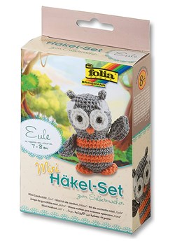 folia PAPER Mini zestaw &quot;Owl&quot; do szydełkowania - 8+ ze sklepu Limango Polska w kategorii Zabawki - zdjęcie 173947881