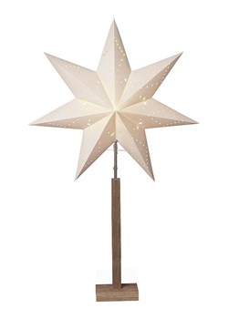 STAR Trading Lampa stojąca "Karo Maxi" w kolorze białym - wys. 100 cm - id: 5977845 - marki Star Trading - 173948230 STAR Trading Lampa stojąca "Karo Maxi" w kolorze białym - wys. 100 cm ze sklepu Limango Polska w kategorii Oświetlenie - zdjęcie 173948230