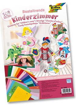 folia PAPER Zestaw &quot;Children&apos;s room&quot; w różnych kolorach do rękodzieła ze sklepu Limango Polska w kategorii Zabawki - zdjęcie 173948482
