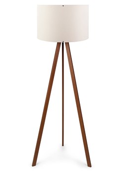 Opviq Lampa stojąca w kolorze brązowo-kremowym - wys. 140 x Ø 38 cm ze sklepu Limango Polska w kategorii Lampy podłogowe - zdjęcie 173948850