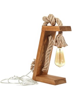 Opviq Lampa stołowa w kolorze jasnobrązowym - 20 x 35 x 10 cm ze sklepu Limango Polska w kategorii Lampy stołowe - zdjęcie 173948854