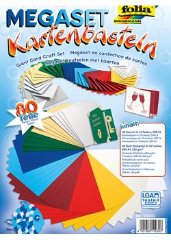 folia PAPER Zestaw &quot;Cards&quot; w różnych kolorach do rękodzieła ze sklepu Limango Polska w kategorii Akcesoria biurowe - zdjęcie 173949063