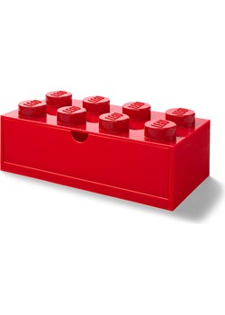 LEGO Pojemnik &quot;Brick 8&quot; w kolorze czerwonym z szufladami - 32 x 16 x 12 cm ze sklepu Limango Polska w kategorii Pojemniki kuchenne - zdjęcie 173949853