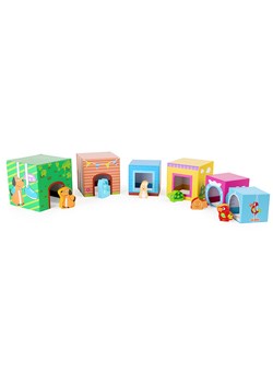 small foot Kostka-układanka - 12 m+ ze sklepu Limango Polska w kategorii Zabawki - zdjęcie 173950170