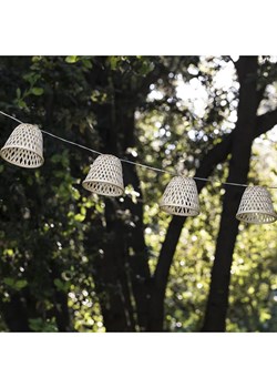 lumisky Girlanda solarna LED "Chill" w kolorze ciepłej bieli - dł. 380 cm ze sklepu Limango Polska w kategorii Oświetlenie ogrodowe - zdjęcie 173951442