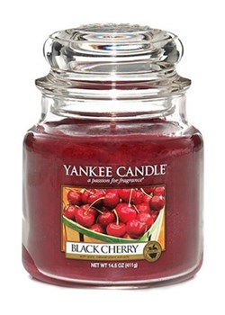 Yankee Candle Świeca zapachowa &quot;Black Cherry&quot; - 411 g ze sklepu Limango Polska w kategorii Świece i dyfuzory - zdjęcie 173951573
