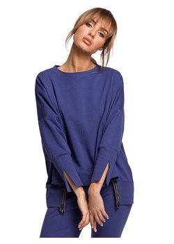 made of emotion Bluza w kolorze niebieskim ze sklepu Limango Polska w kategorii Bluzy damskie - zdjęcie 173951654