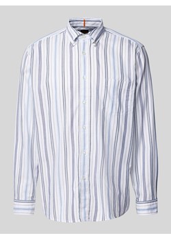 Koszula casualowa o kroju regular fit z kołnierzykiem typu button down model ‘Lambey’ ze sklepu Peek&Cloppenburg  w kategorii Koszule męskie - zdjęcie 173954413