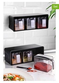 Violeta Home 7-częściowy zestaw w kolorze czarnym ze sklepu Limango Polska w kategorii Pojemniki kuchenne - zdjęcie 173954982