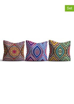 ABERTO DESIGN Poszewki (3 szt.) ze wzorem na poduszki ze sklepu Limango Polska w kategorii Poduszki dekoracyjne - zdjęcie 173955261
