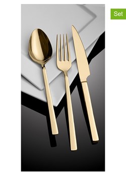 Hermia 36-częściowy zestaw sztućców w kolorze złotym - id: 15188713 - marki Hermia - 173955531 Hermia 36-częściowy zestaw sztućców w kolorze złotym ze sklepu Limango Polska w kategorii Sztućce - zdjęcie 173955531