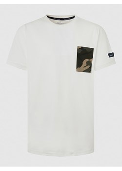 Pepe Jeans FOOTWEAR Koszulka w kolorze białym ze sklepu Limango Polska w kategorii T-shirty męskie - zdjęcie 173955961
