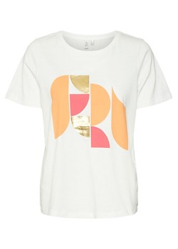 Vero Moda Koszulka w kolorze białym ze sklepu Limango Polska w kategorii Bluzki damskie - zdjęcie 173956230