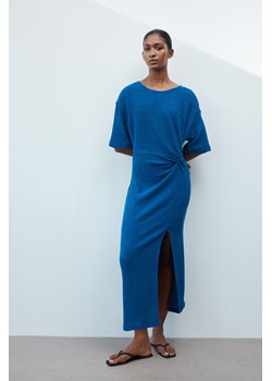 H & M - Sukienka maxi ze skręconym detalem - Niebieski ze sklepu H&M w kategorii Sukienki - zdjęcie 173957841